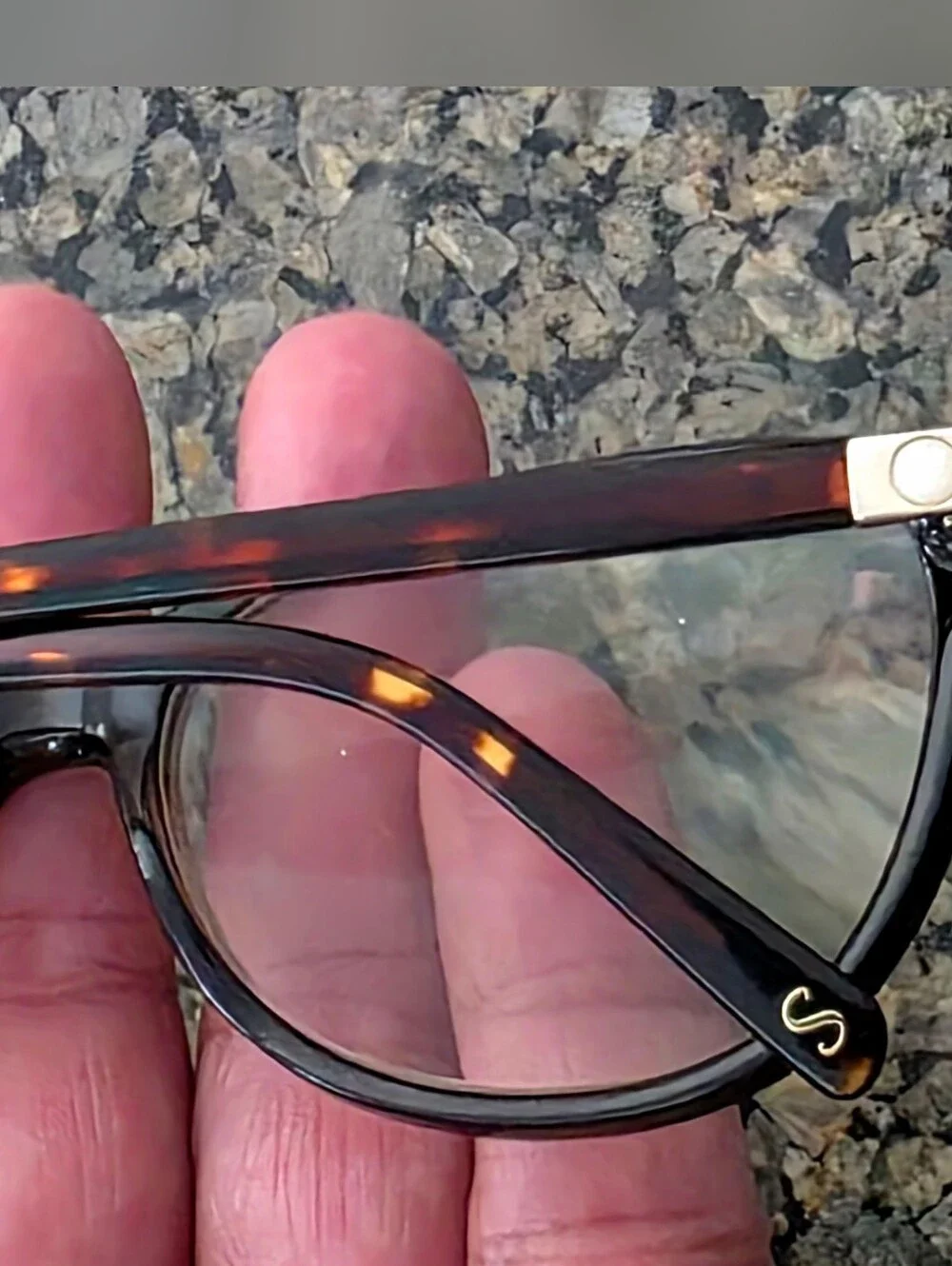 Sensaya SYCF01 eyeglassesdesign in France tortoiseshell colorway Frames only